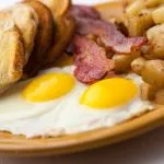 Special #3 – Two eggs with ham, bacon or sausage